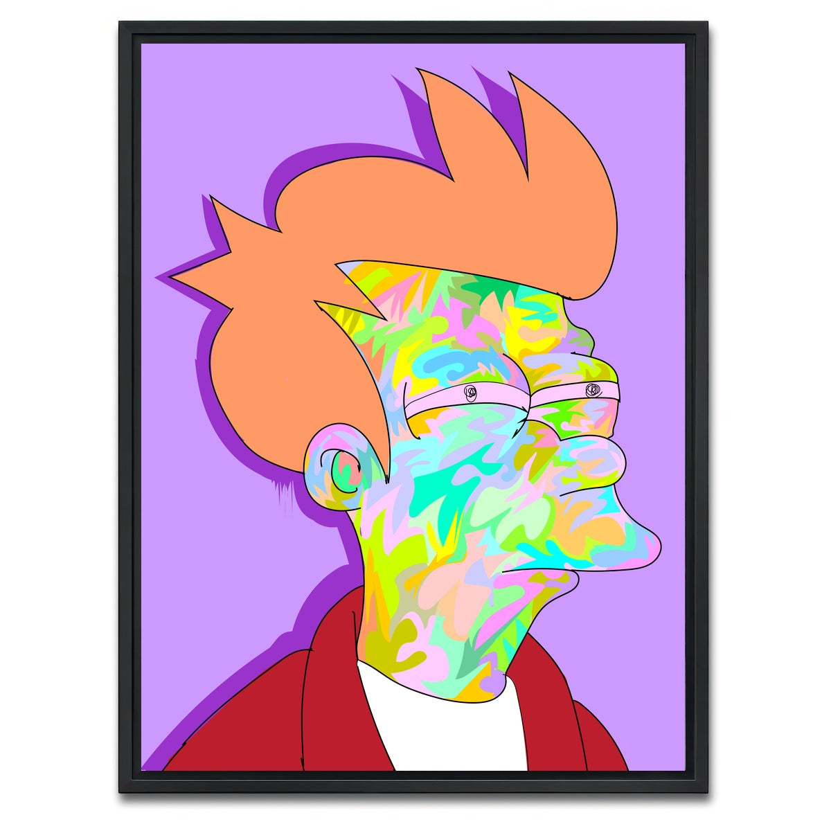 AUTO-MOCKUP WHITE | FRY | 1 Piece | Black Framed Canvas | group=3x4