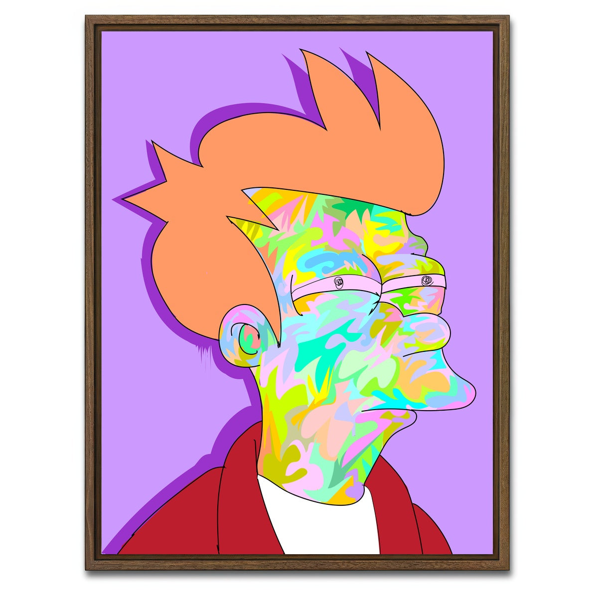 AUTO-MOCKUP WHITE | FRY | 1 Piece | Walnut Framed Canvas | group=3x4