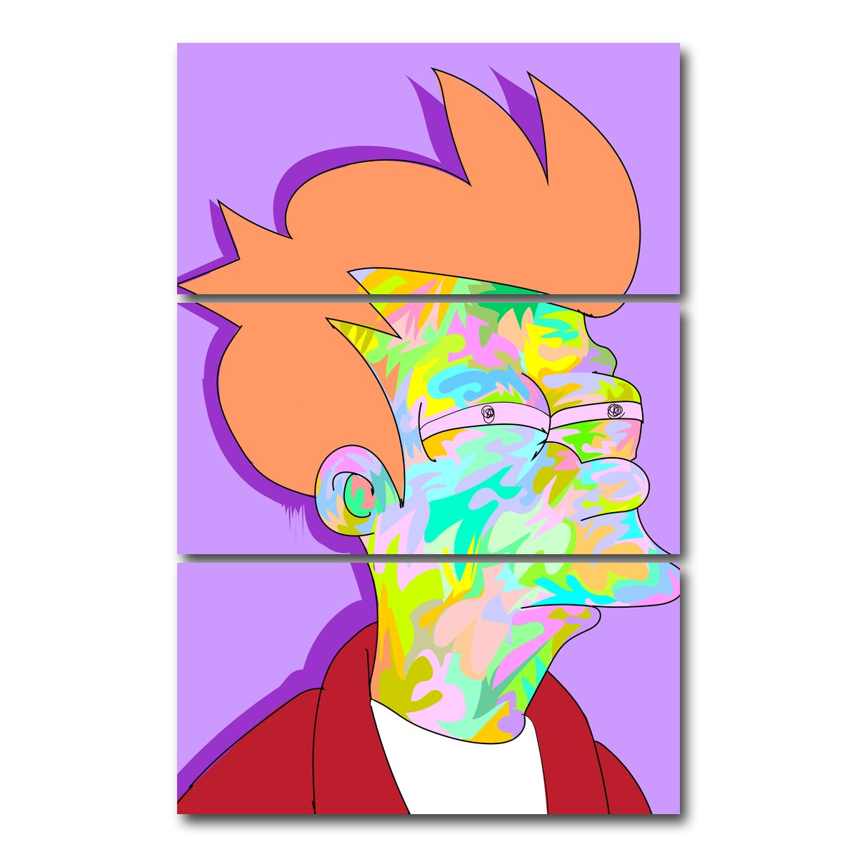 AUTO-MOCKUP WHITE | FRY | 3 Piece | Gallery Wrap Canvas | group=12x24_stacked