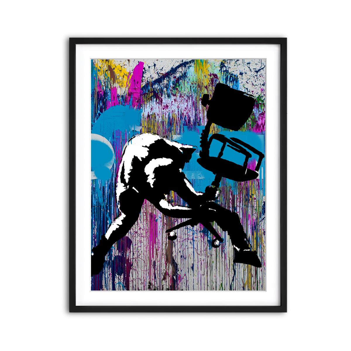 Framed Print 3x4 Black