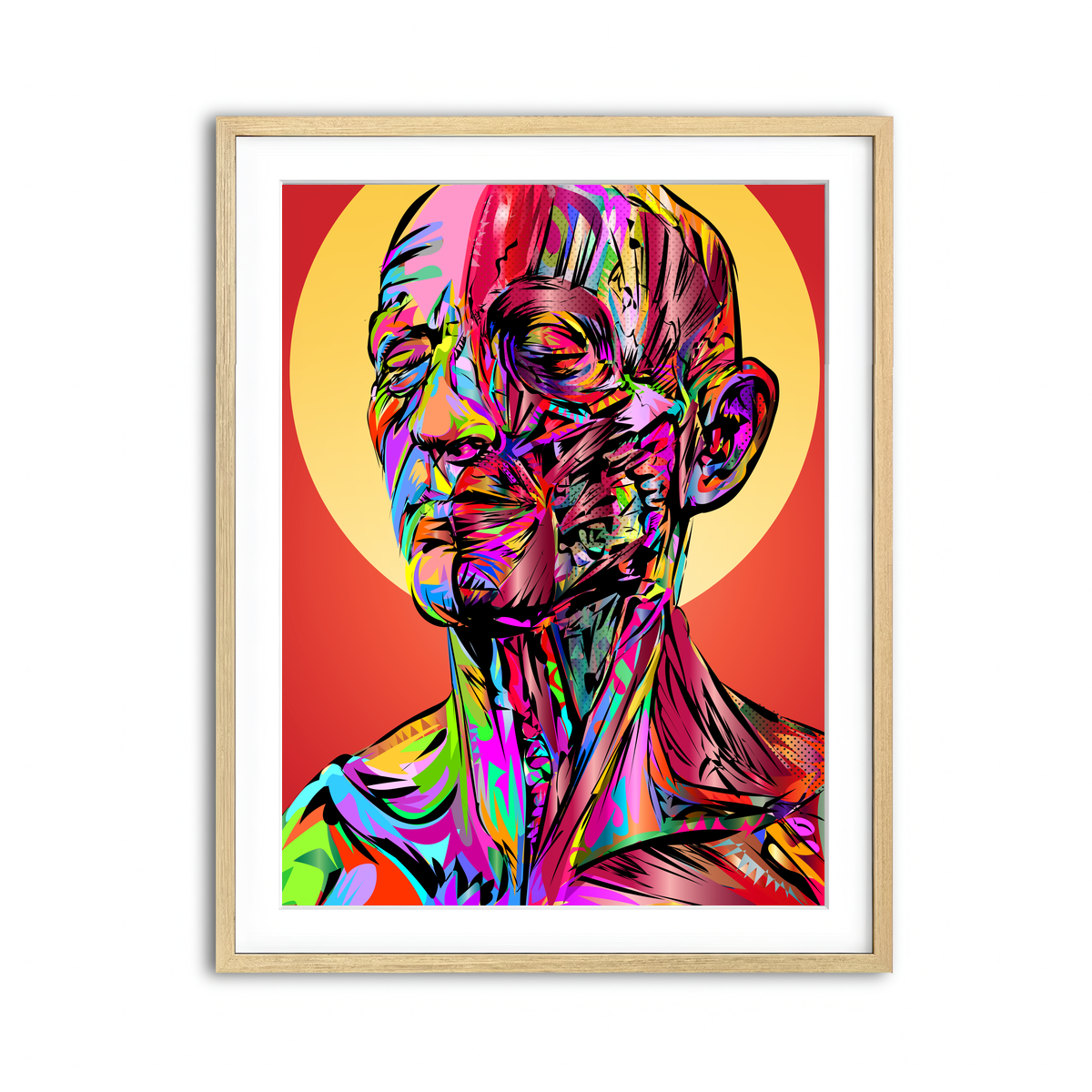 Framed Print 3x4 Natural