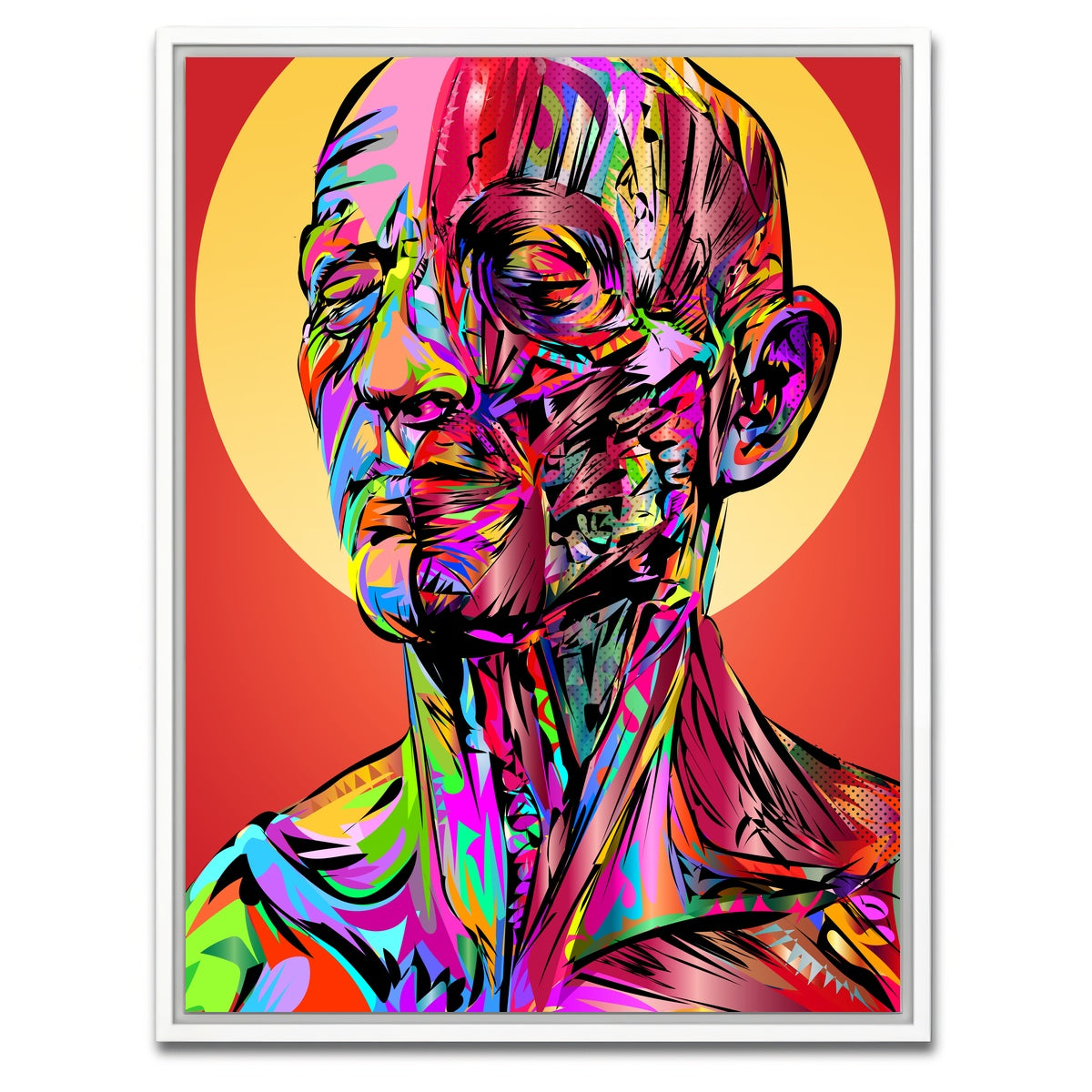 AUTO-MOCKUP WHITE | Face Skin | 1 Piece | White Framed Canvas | group=3x4