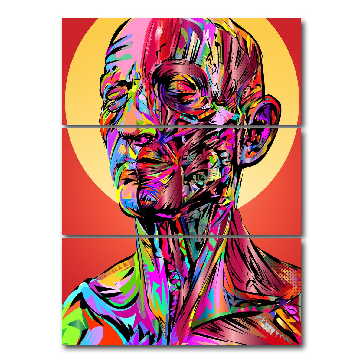 AUTO-MOCKUP WHITE | Face Skin | 3 Piece | Gallery Wrap Canvas | group=8x18_stacked