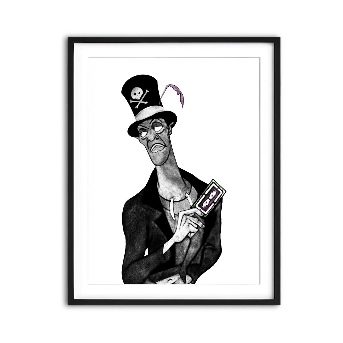 Framed Print 3x4 Black