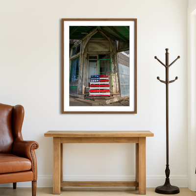 AUTO-MOCKUP ROOM | Faded Glory - I hear America singing Wall Art