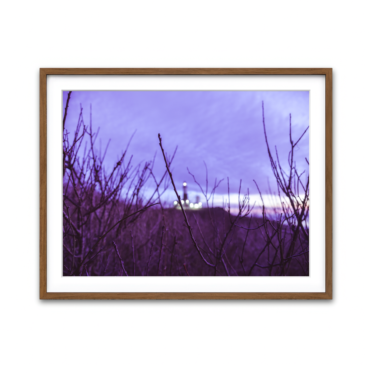 Framed Print 4x3 Walnut