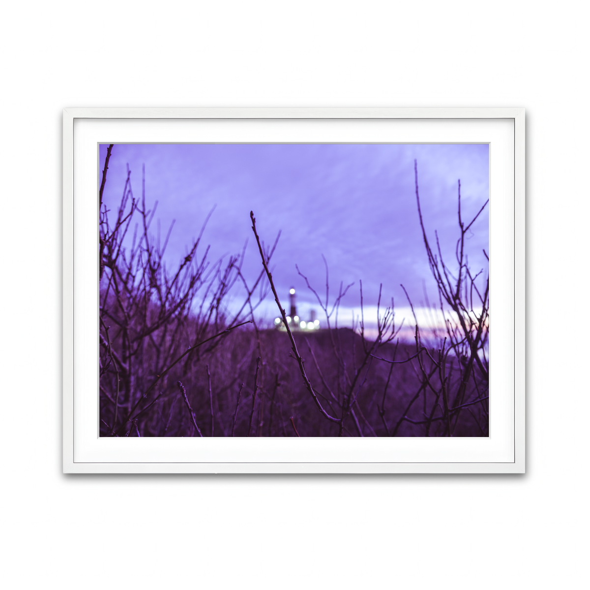 Framed Print 4x3 White