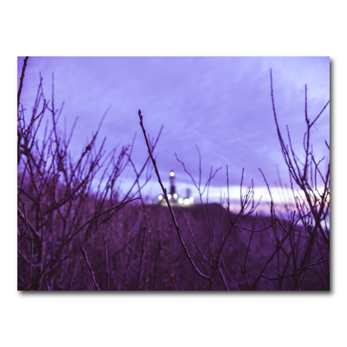 AUTO-MOCKUP WHITE | Faded Lighthouse | 1 Piece | Gallery Wrap Canvas | group=4x3