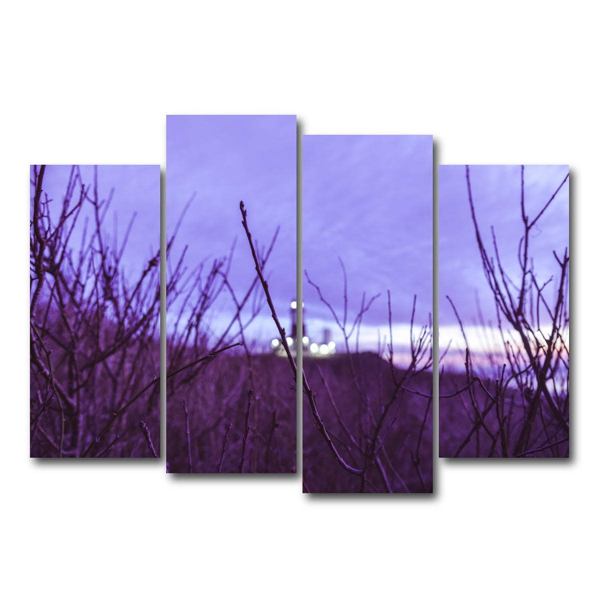 AUTO-MOCKUP WHITE | Faded Lighthouse | 4 Piece | Gallery Wrap Canvas | group=4_normal