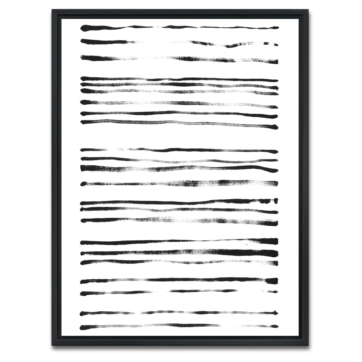 AUTO-MOCKUP WHITE | Faded Lines | 1 Piece | Black Framed Canvas | group=3x4