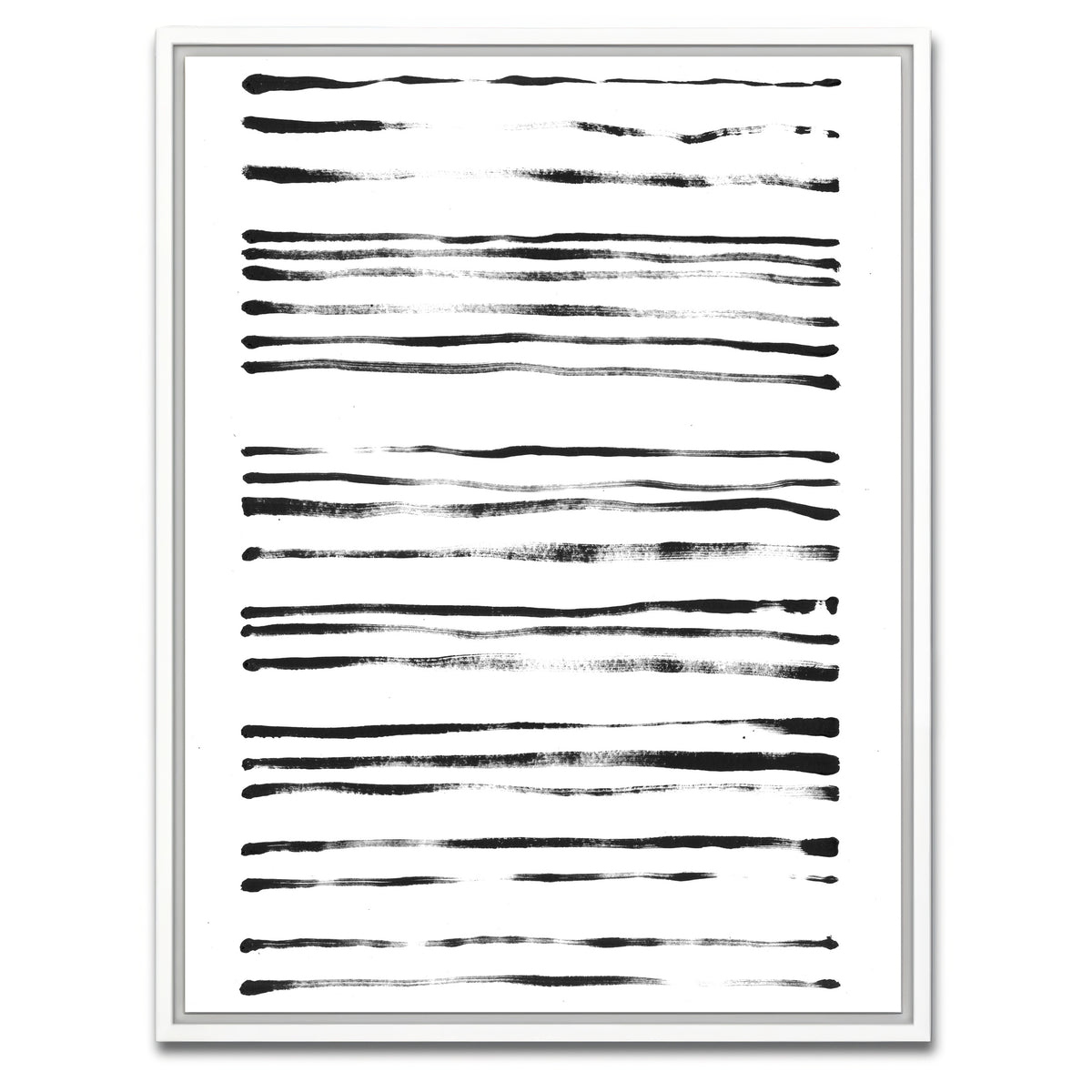 AUTO-MOCKUP WHITE | Faded Lines | 1 Piece | White Framed Canvas | group=3x4