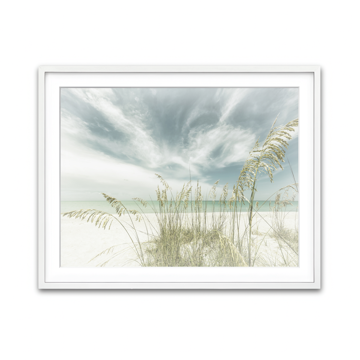 Framed Print 4x3 White