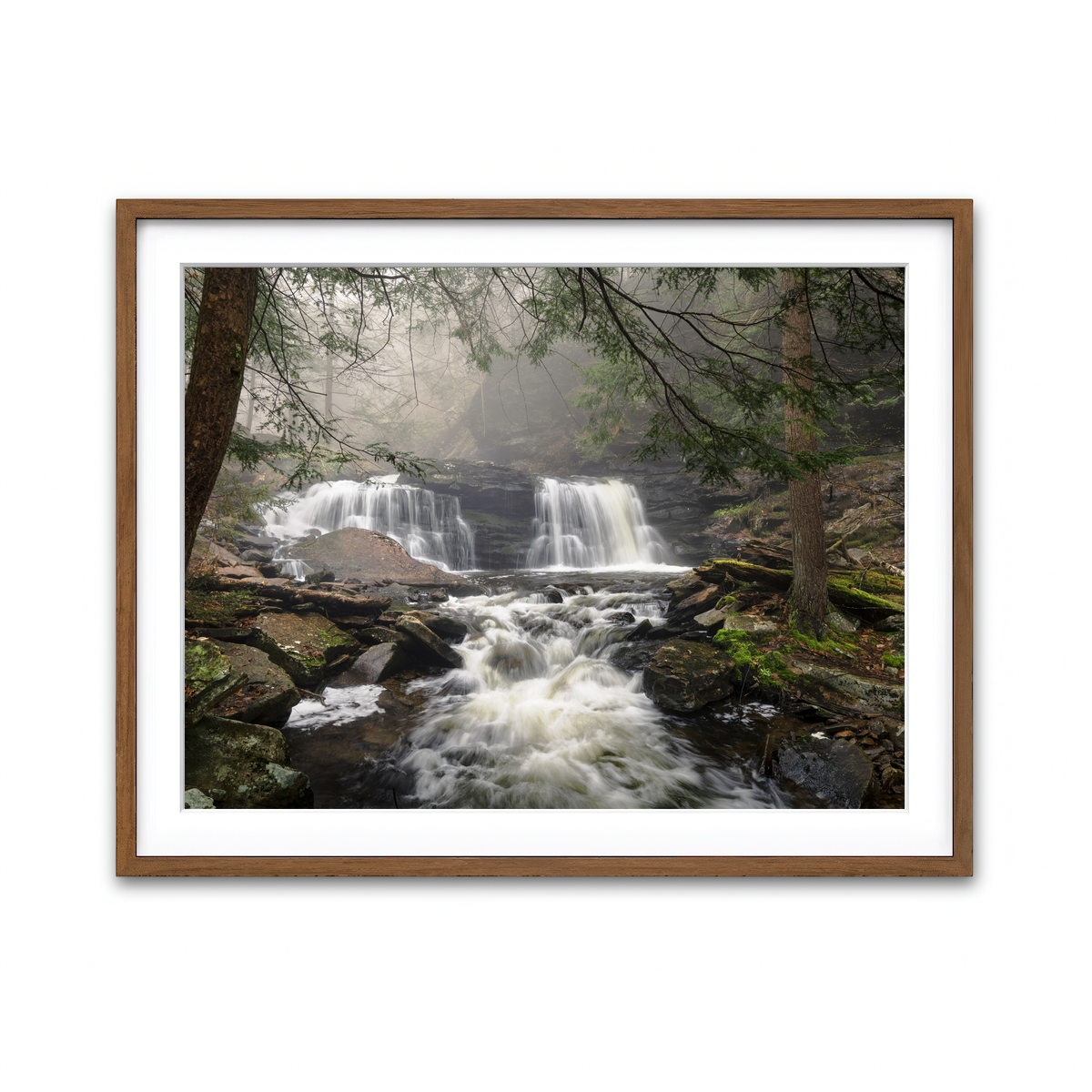 Framed Print 4x3 Walnut