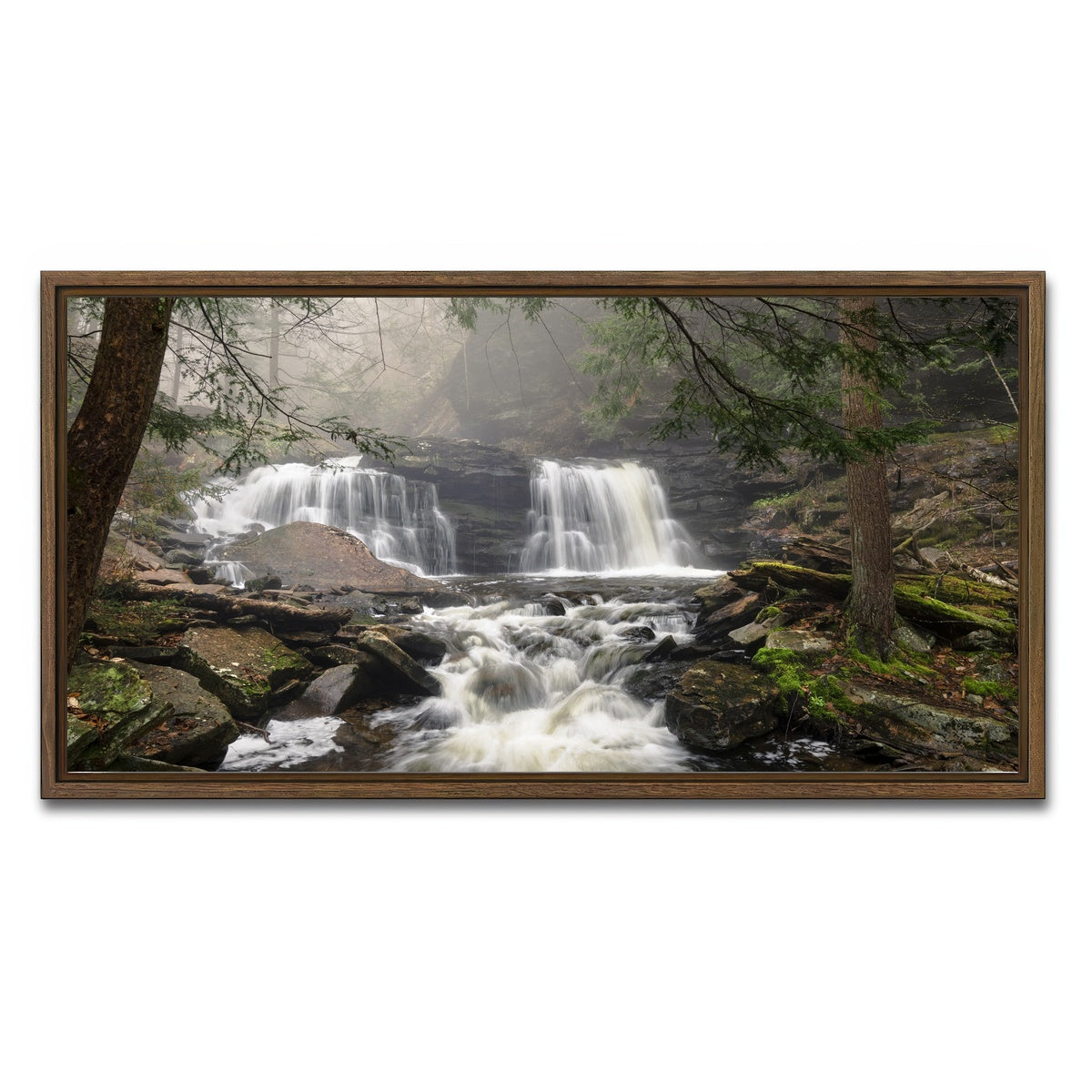 AUTO-MOCKUP WHITE | Fairy Tail | 1 Piece | Walnut Framed Canvas | group=2x1