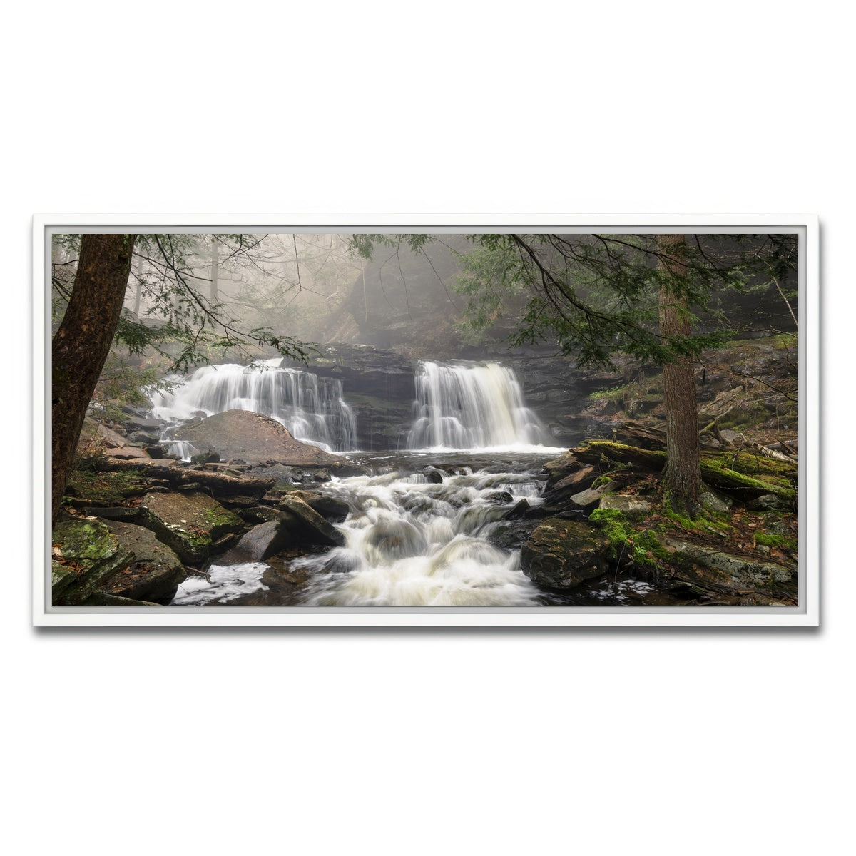 AUTO-MOCKUP WHITE | Fairy Tail | 1 Piece | White Framed Canvas | group=2x1