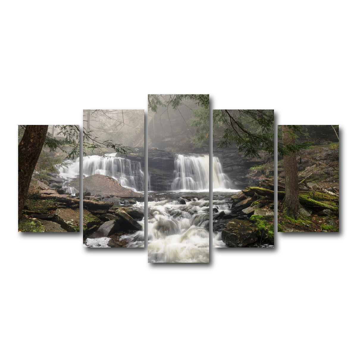 AUTO-MOCKUP WHITE | Fairy Tail | 5 Piece | Gallery Wrap Canvas | group=5_normal