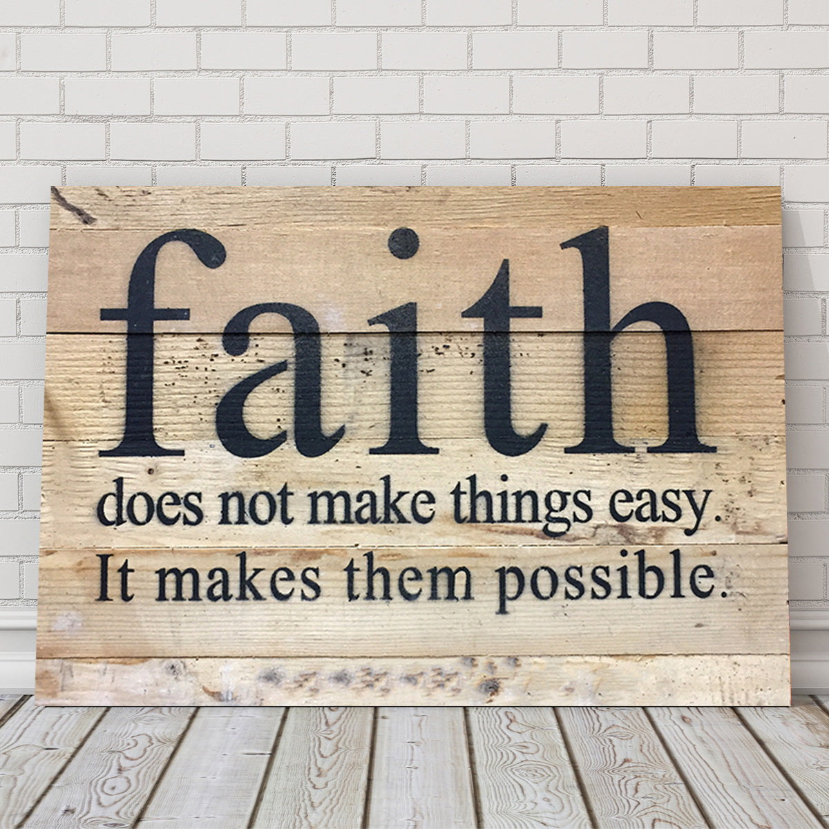 Faith Possible Wall Art