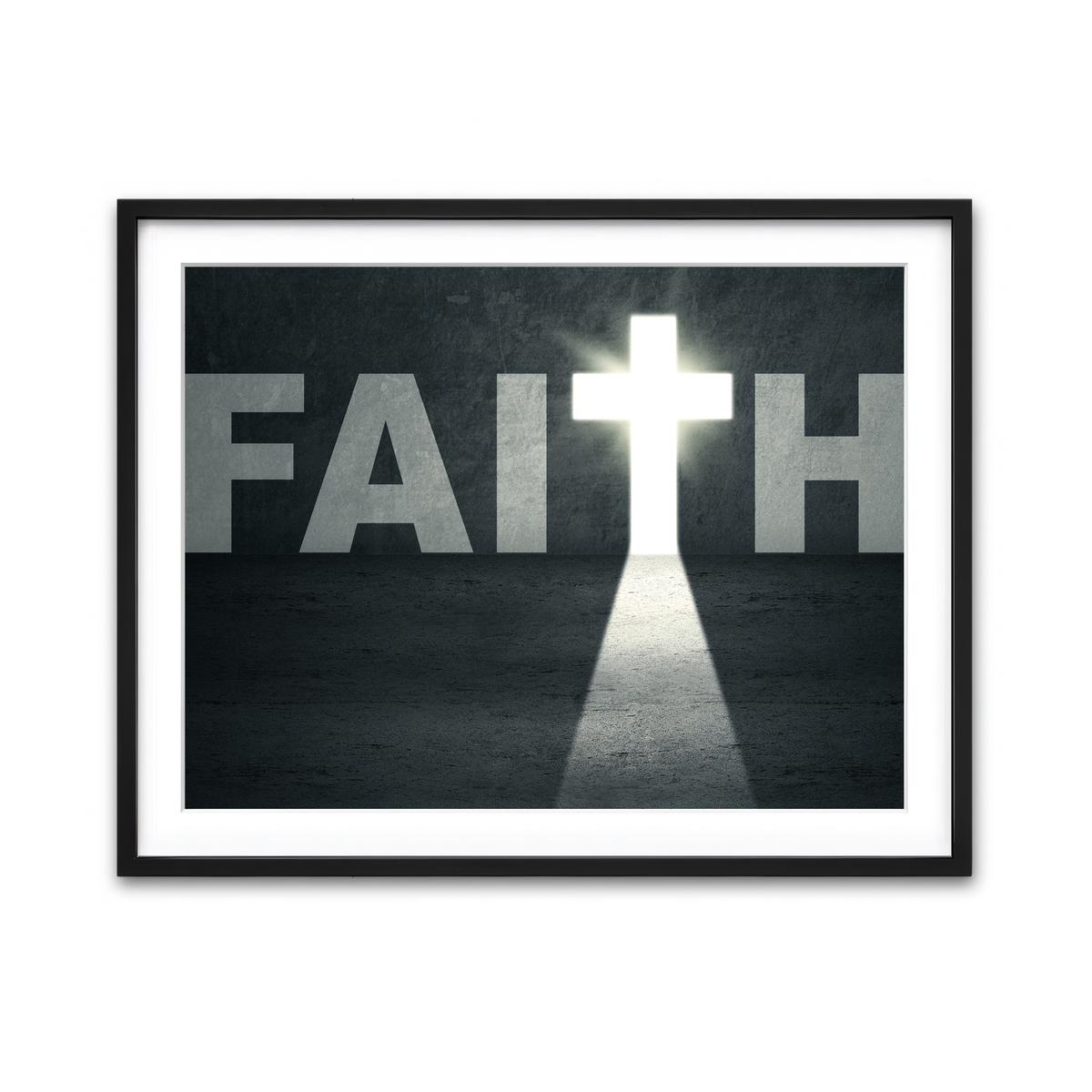 Framed Print 4x3 Black
