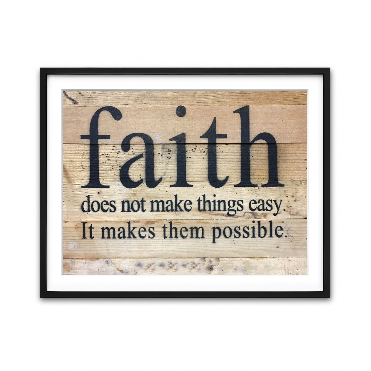 Framed Print 4x3 Black