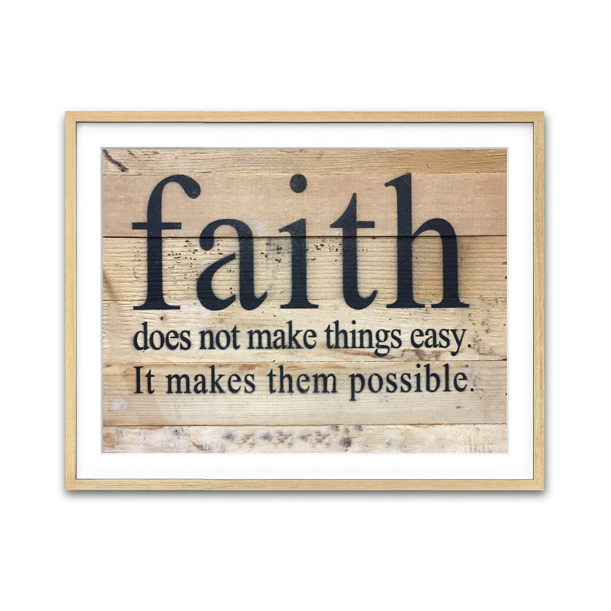 Framed Print 4x3 Natural