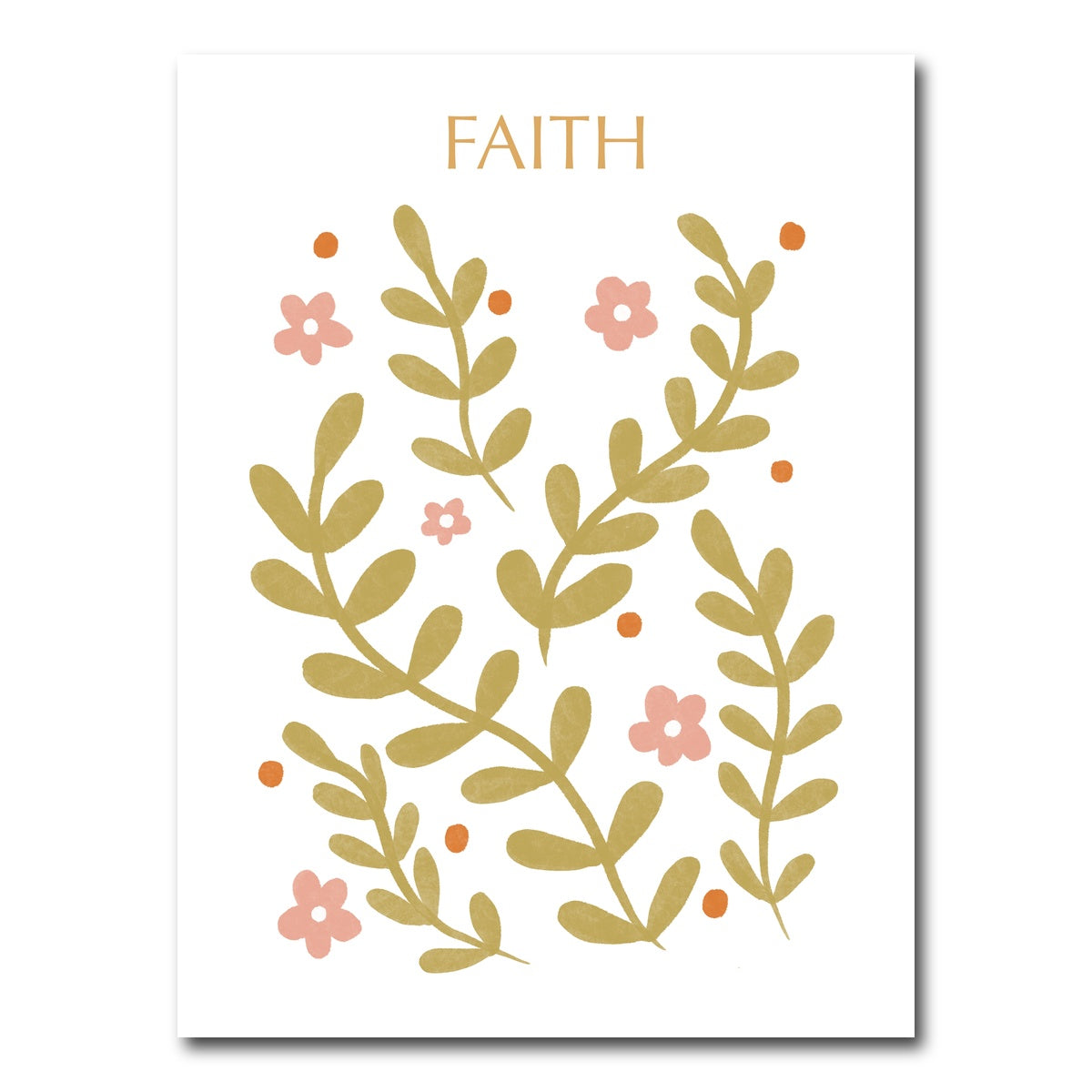 AUTO-MOCKUP WHITE | Faith Warm | 1 Piece | Gallery Wrap Canvas | group=3x4