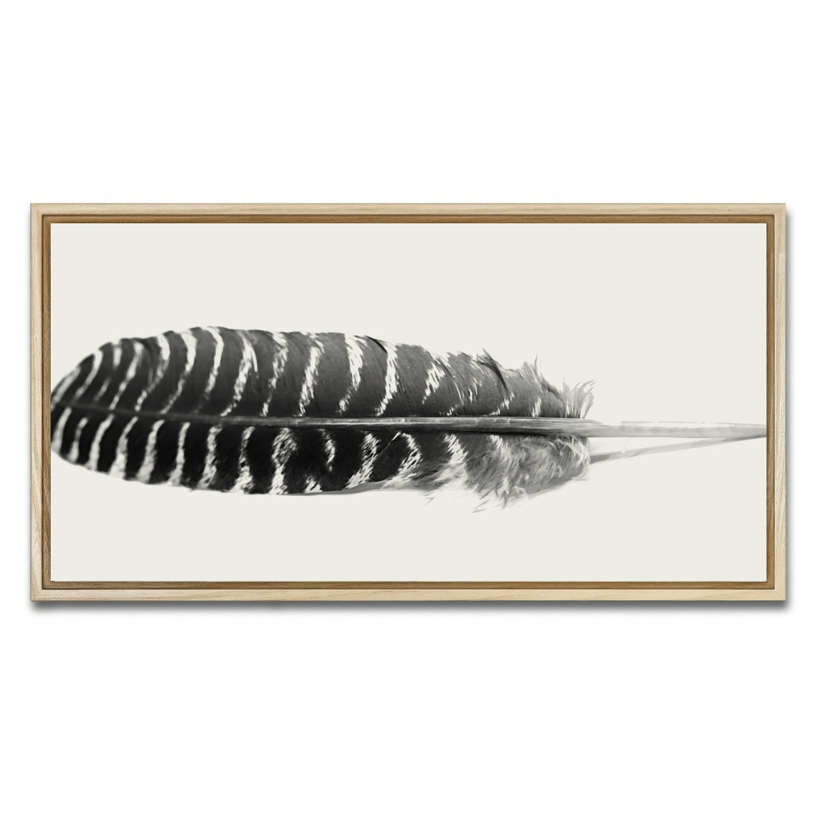 AUTO-MOCKUP WHITE | Falcon Feather | 1 Piece | Natural Framed Canvas | group=2x1