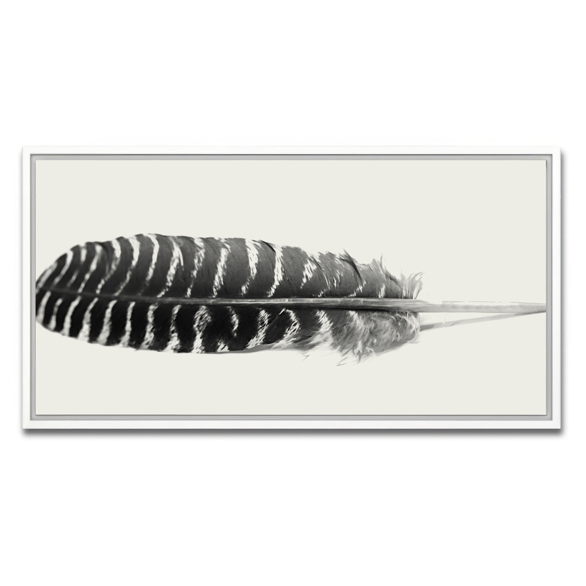 AUTO-MOCKUP WHITE | Falcon Feather | 1 Piece | White Framed Canvas | group=2x1