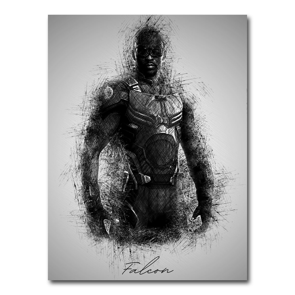 AUTO-MOCKUP WHITE | Falcon | 1 Piece | Gallery Wrap Canvas | group=3x4