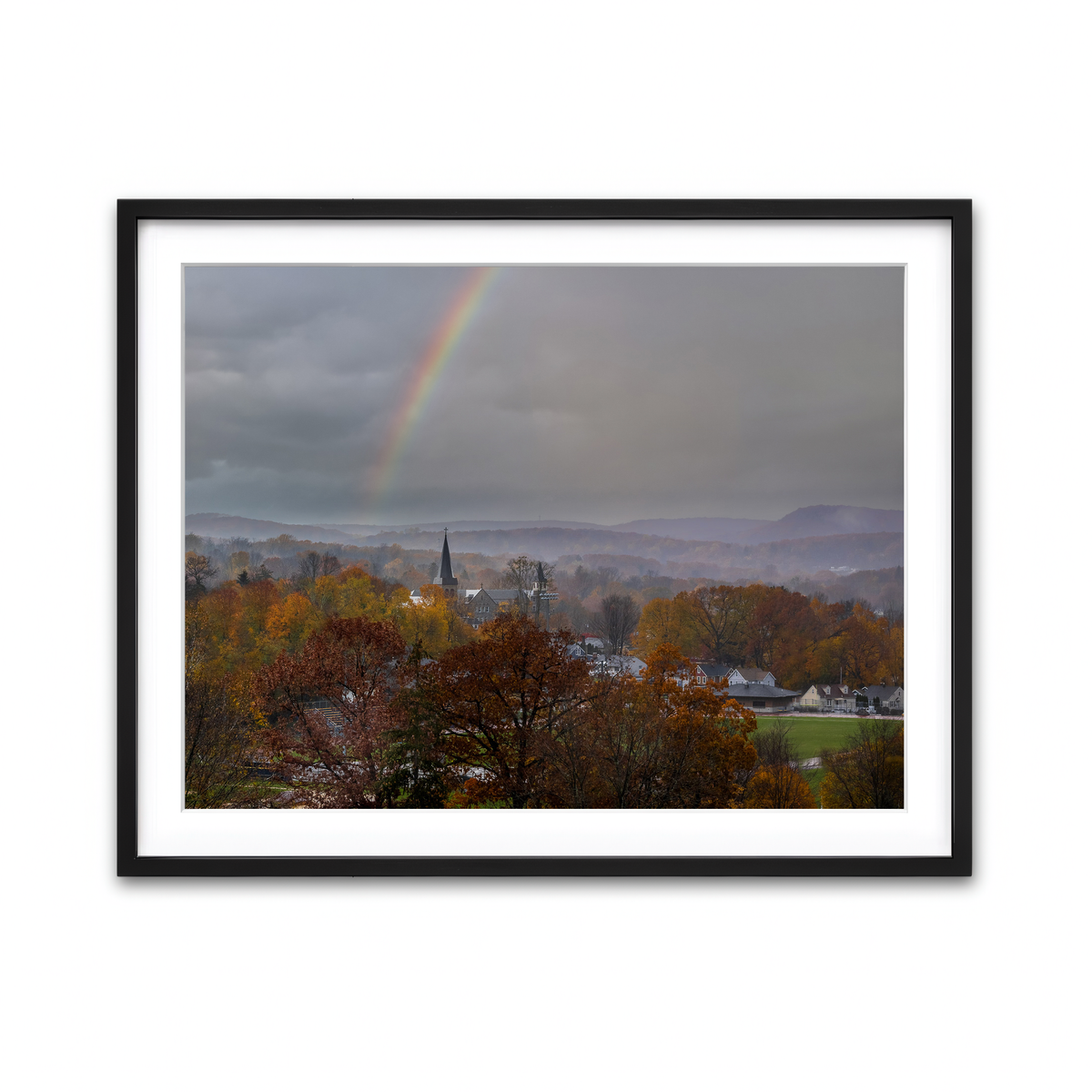 Framed Print 4x3 Black