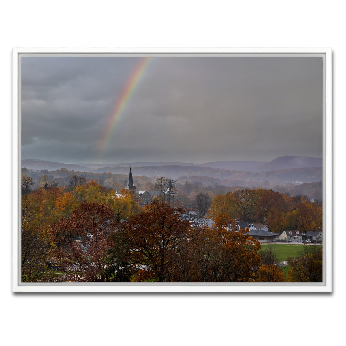 AUTO-MOCKUP WHITE | Fall Colors | 1 Piece | White Framed Canvas | group=4x3