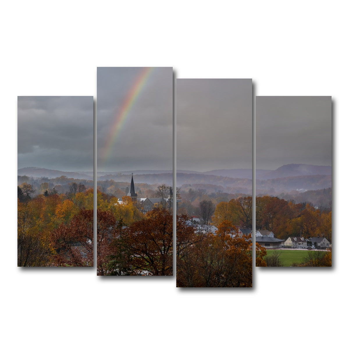 AUTO-MOCKUP WHITE | Fall Colors | 4 Piece | Gallery Wrap Canvas | group=4_normal