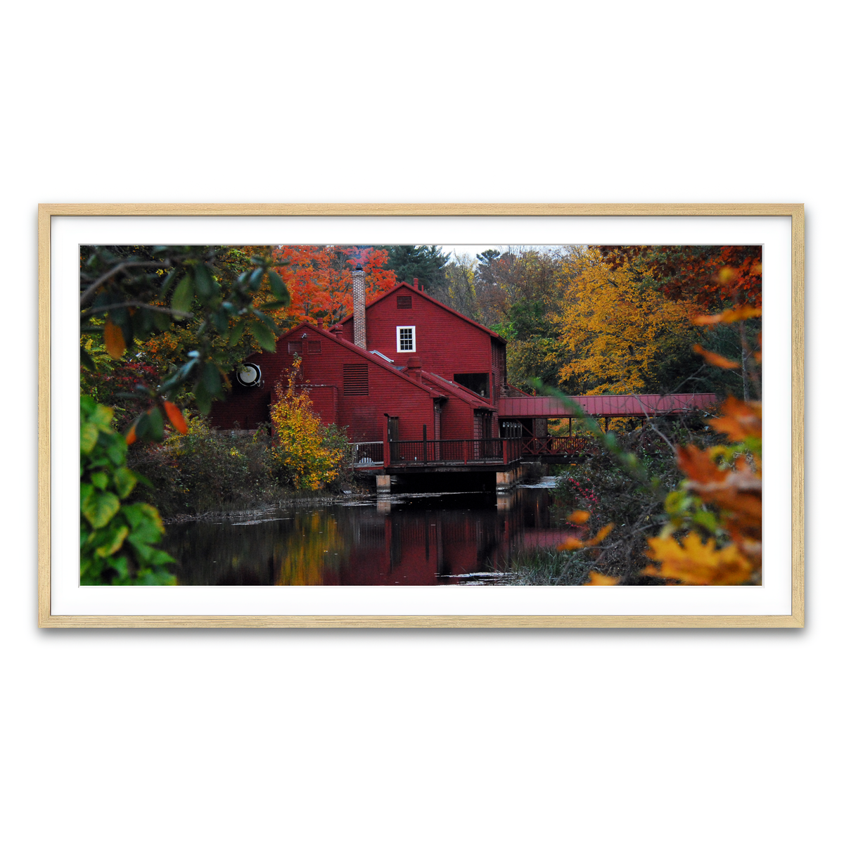 Framed Print 2x1 Natural