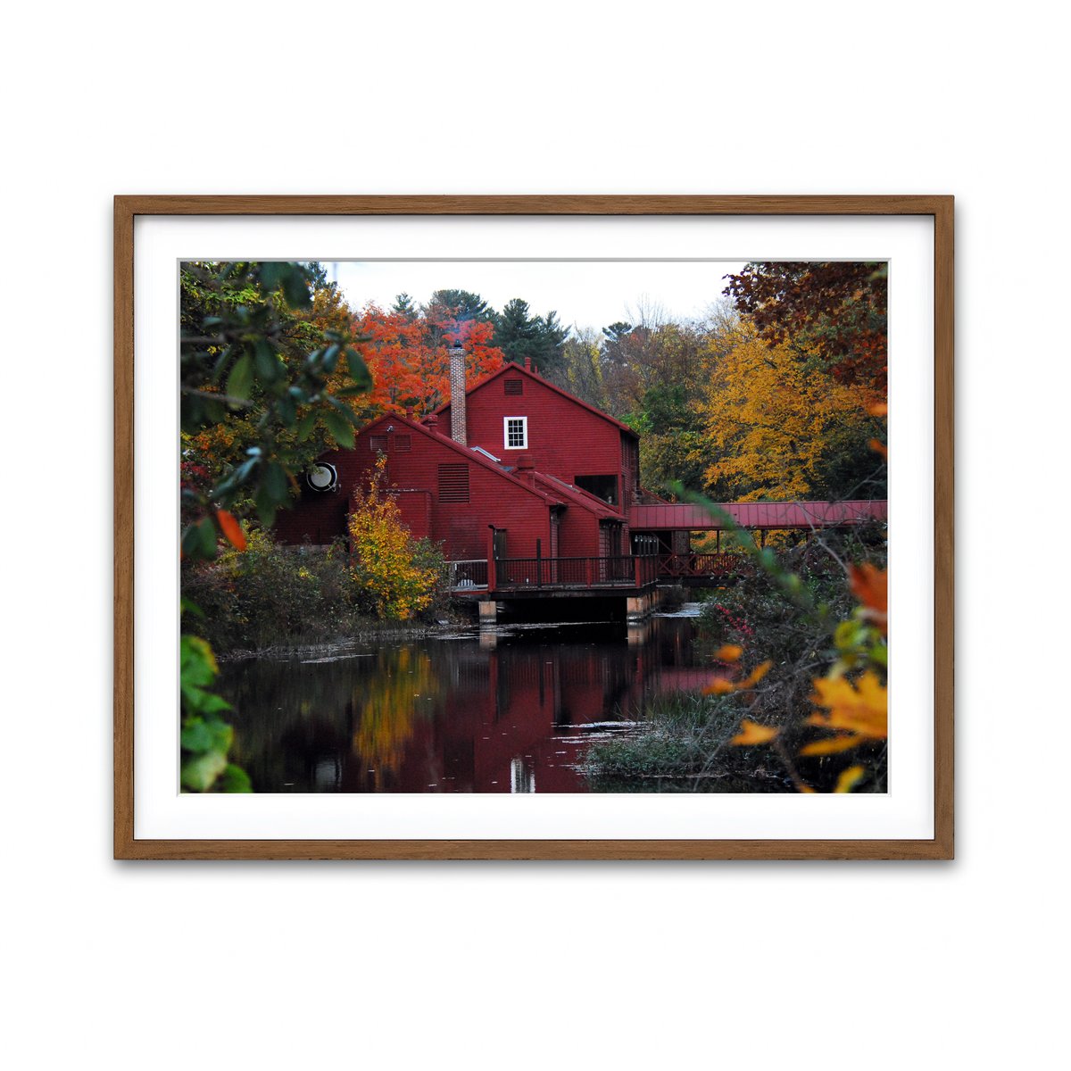 Framed Print 4x3 Walnut