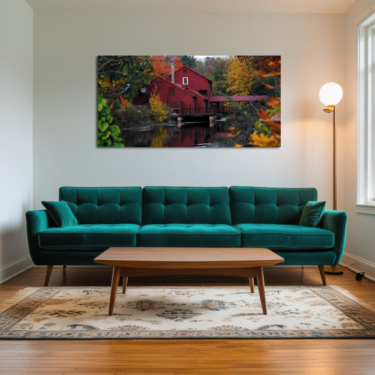 AUTO-MOCKUP ROOM | Fall Colors in Historic Connecticut