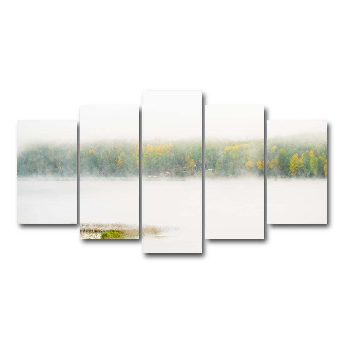 AUTO-MOCKUP WHITE | Fall Colors in Northern BC 2 | 5 Piece | Gallery Wrap Canvas | group=5_normal
