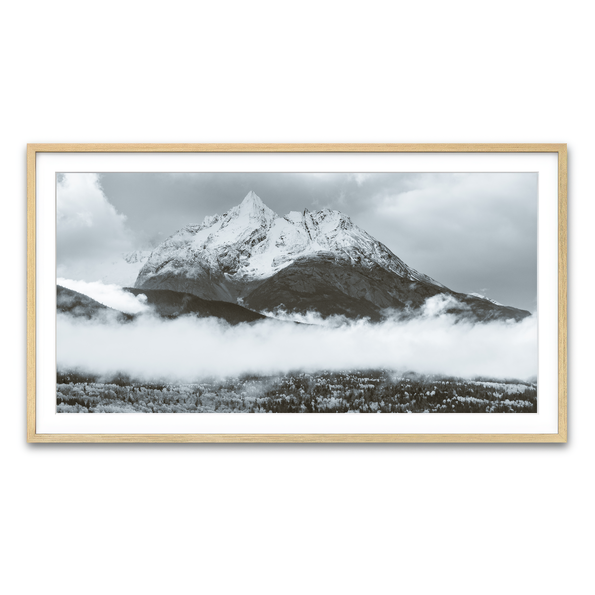 Framed Print 2x1 Natural