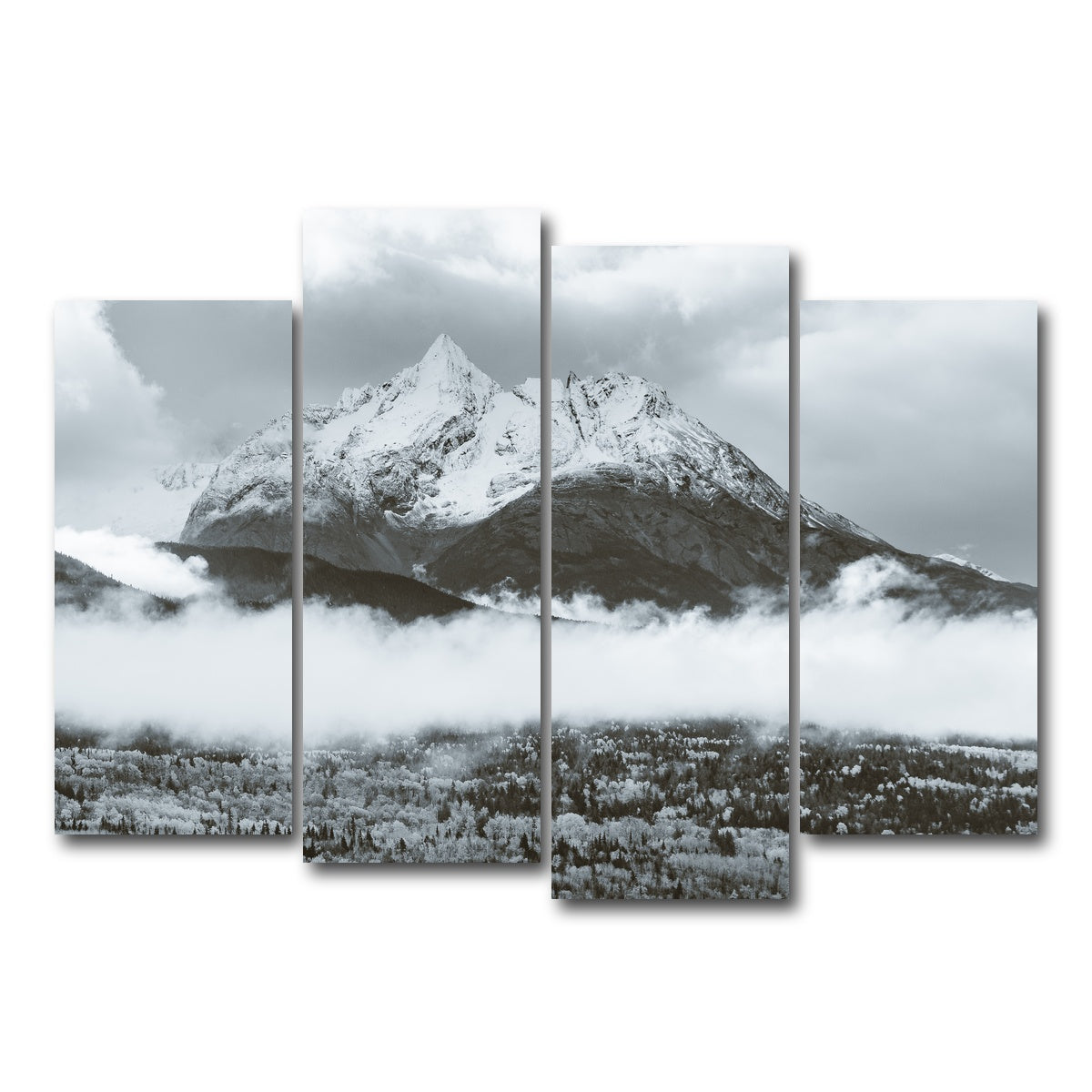 AUTO-MOCKUP WHITE | Fall Colors in Northern BC 7 | 4 Piece | Gallery Wrap Canvas | group=4_normal