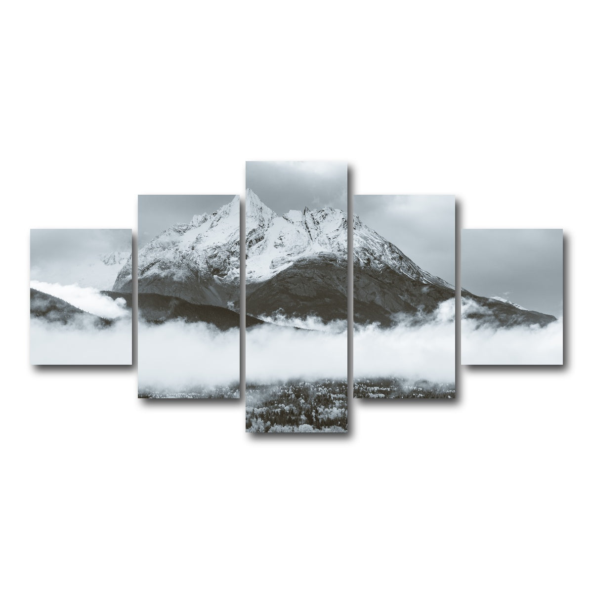 AUTO-MOCKUP WHITE | Fall Colors in Northern BC 7 | 5 Piece | Gallery Wrap Canvas | group=5_short