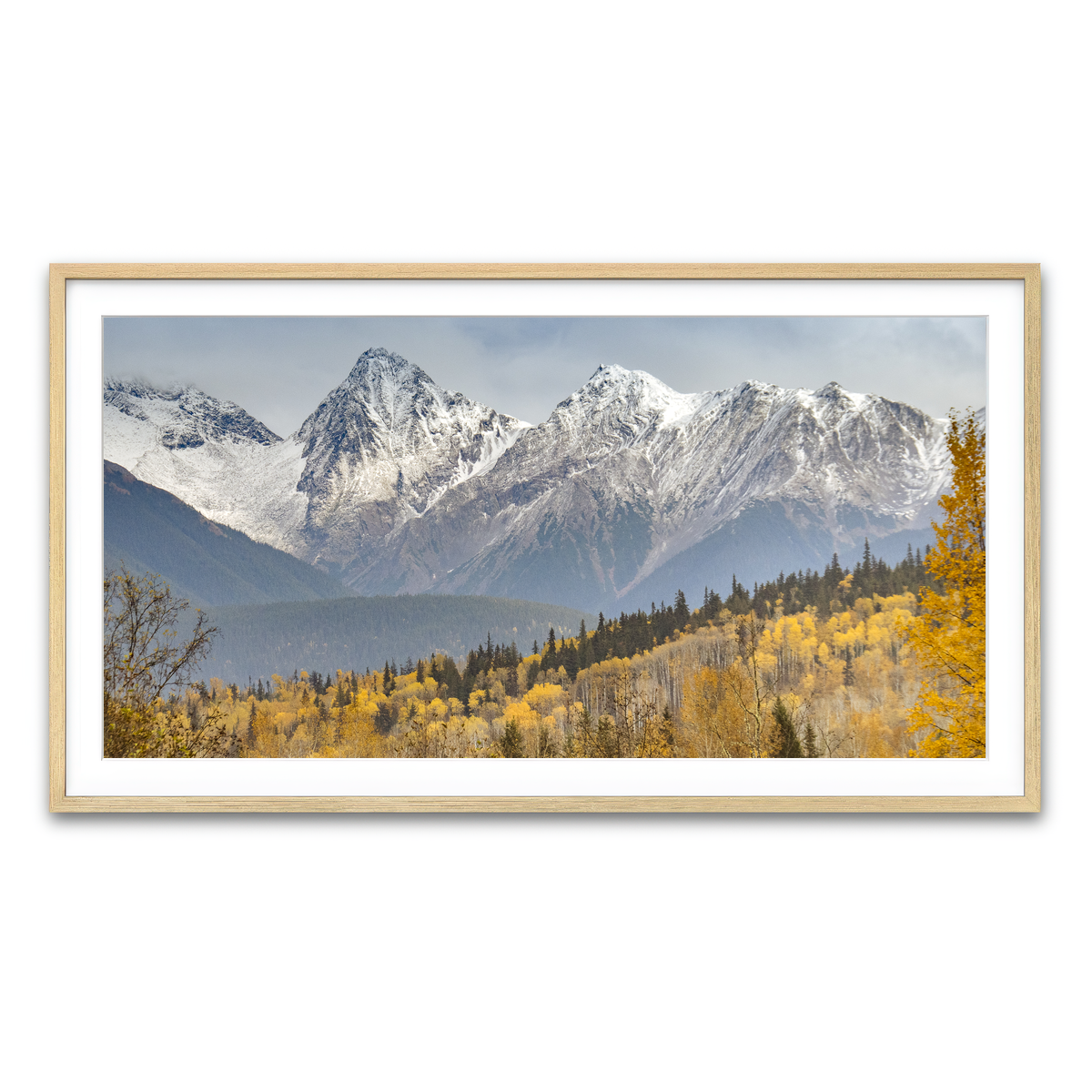 Framed Print 2x1 Natural