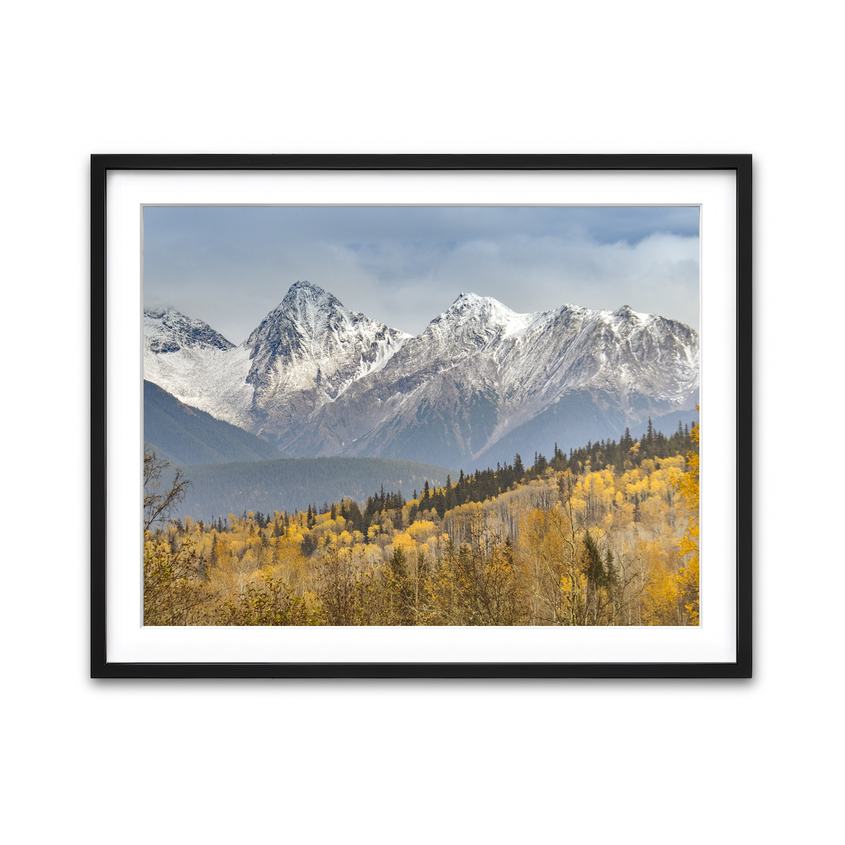 Framed Print 4x3 Black