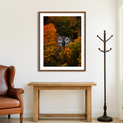 AUTO-MOCKUP ROOM | Fall Getaway Wall Art