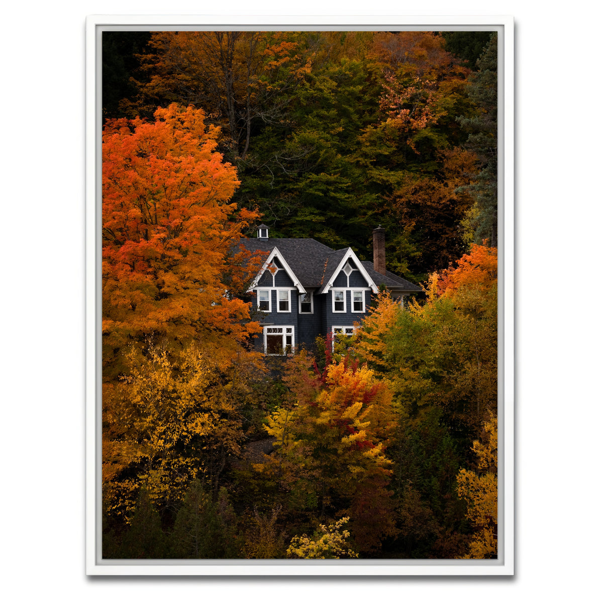 AUTO-MOCKUP WHITE | Fall Getaway | 1 Piece | White Framed Canvas | group=3x4