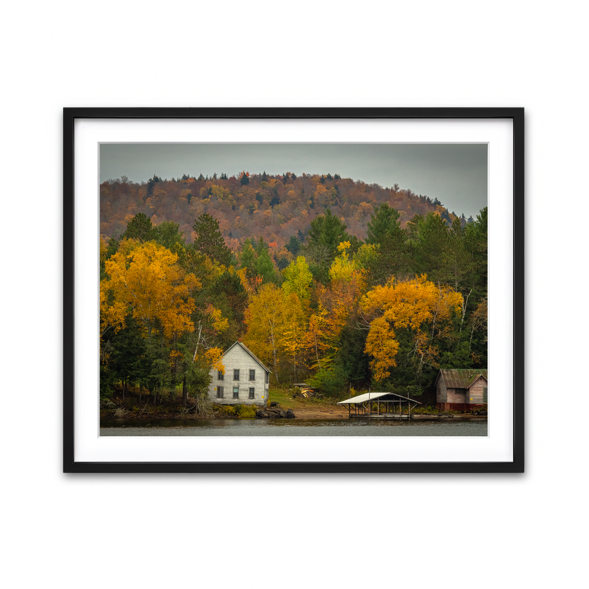 Framed Print 4x3 Black