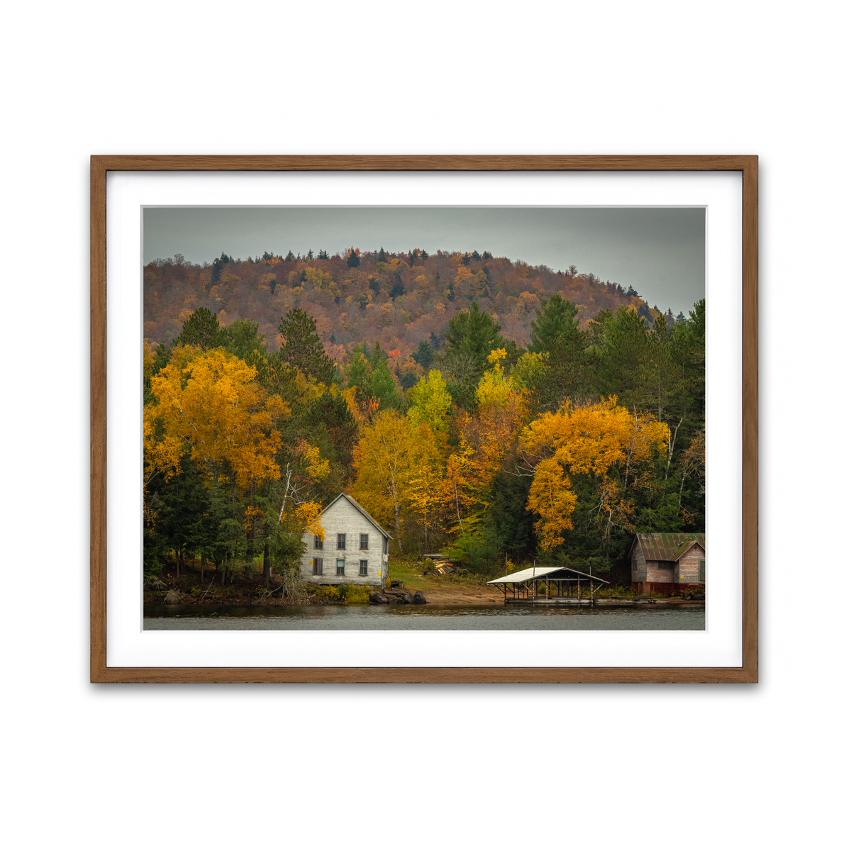 Framed Print 4x3 Walnut