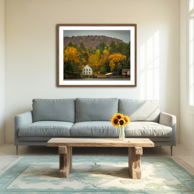 AUTO-MOCKUP ROOM | Fall in the Adirondacks Wall Art