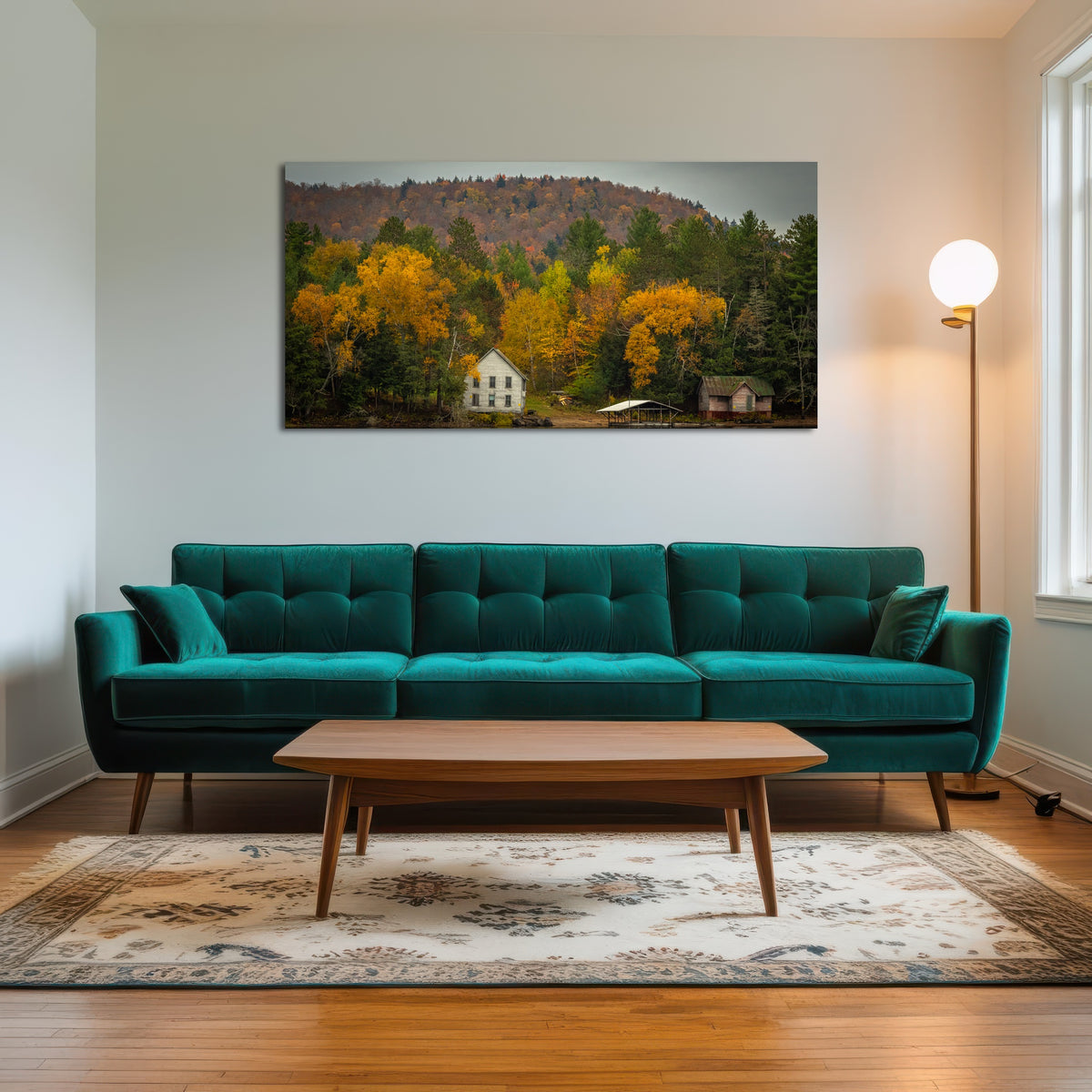 AUTO-MOCKUP ROOM | Fall in the Adirondacks