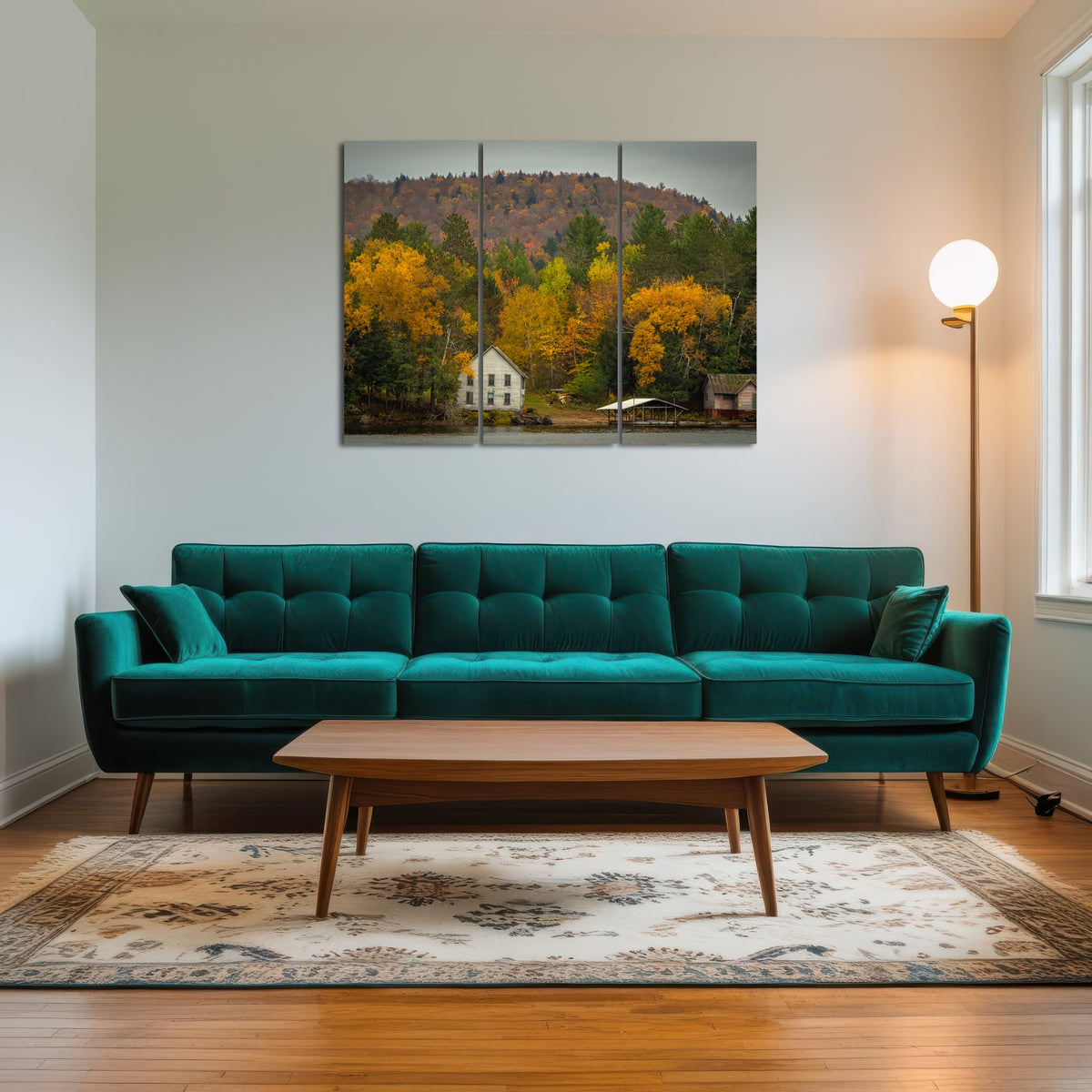 AUTO-MOCKUP ROOM | Fall in the Adirondacks