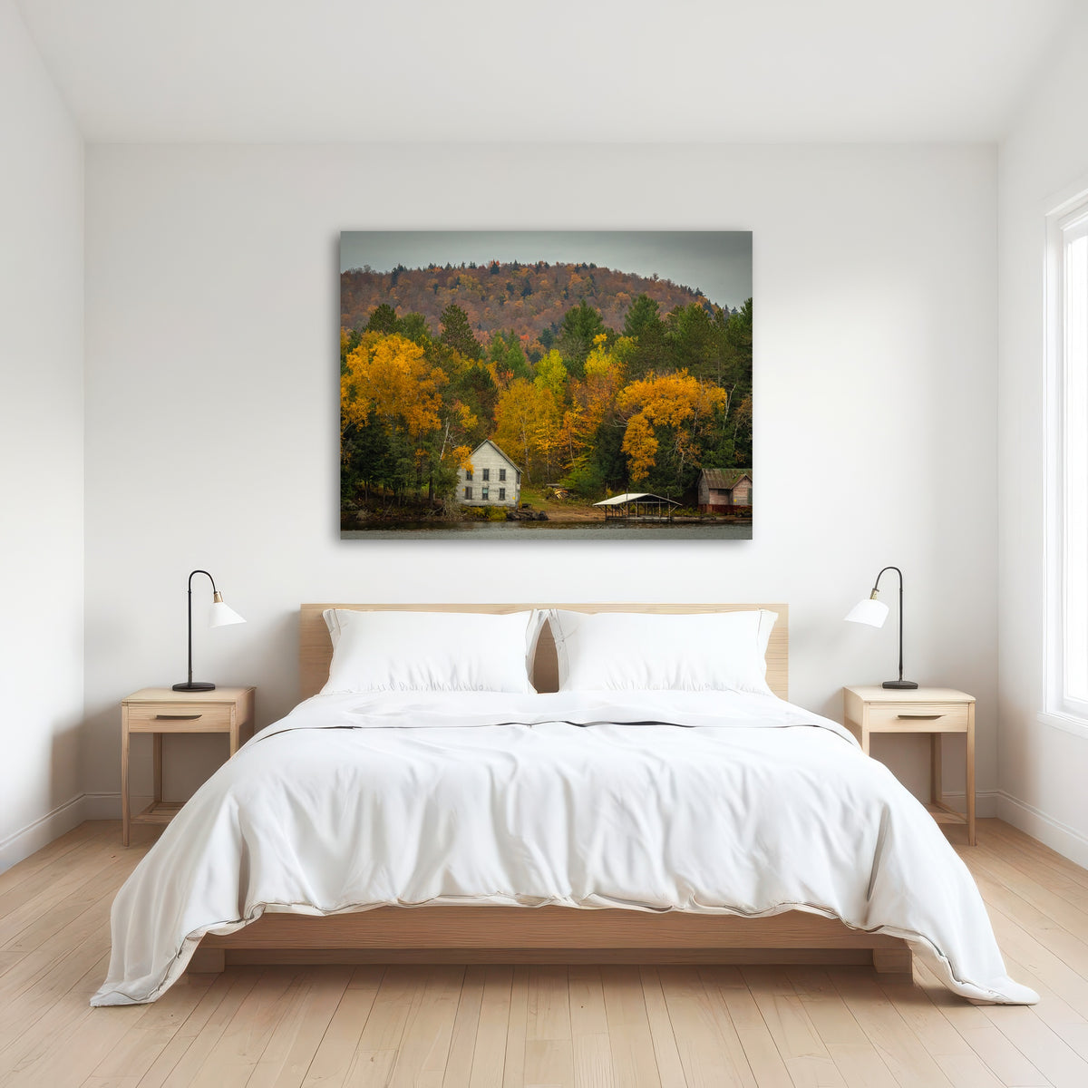 AUTO-MOCKUP ROOM | Fall in the Adirondacks