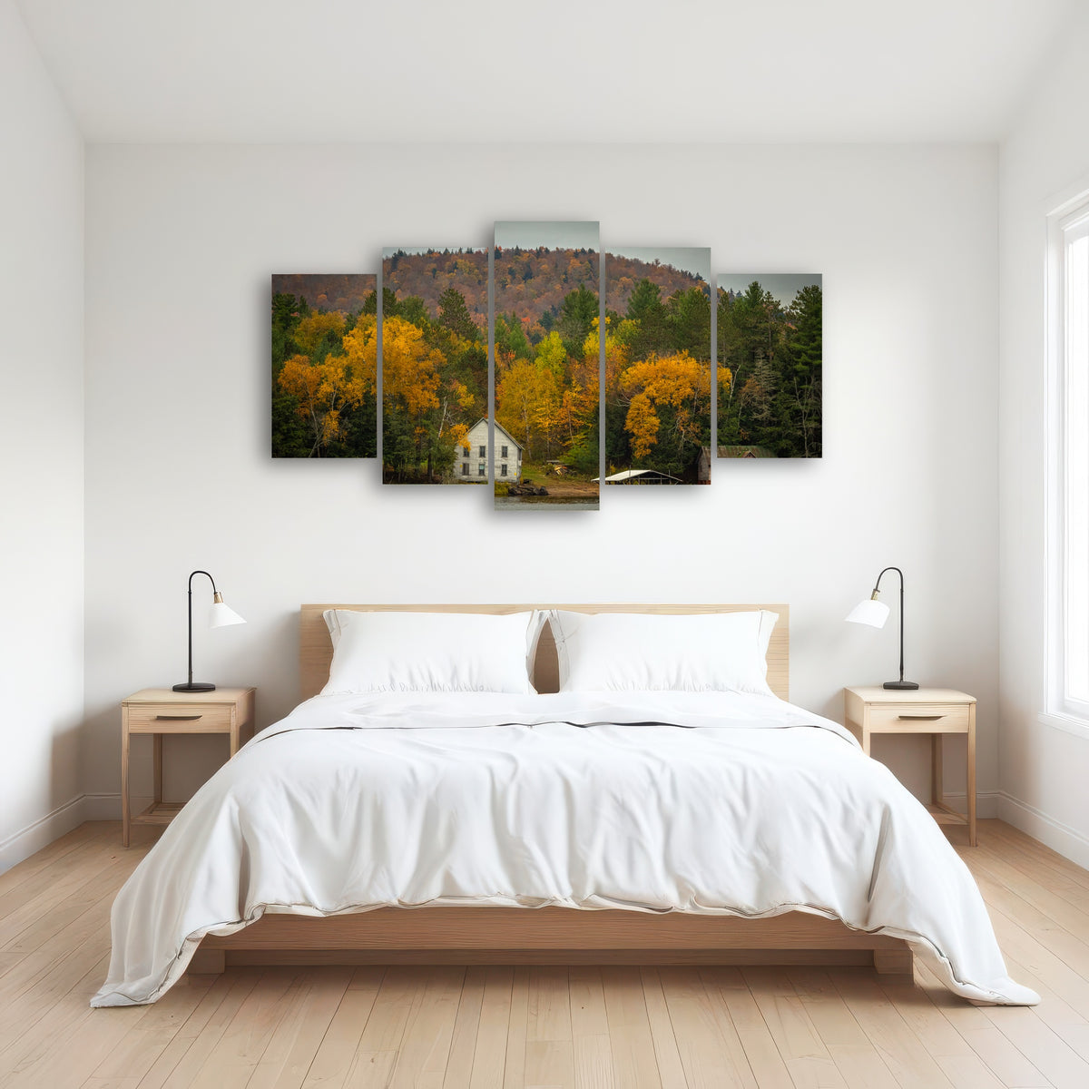 AUTO-MOCKUP ROOM | Fall in the Adirondacks