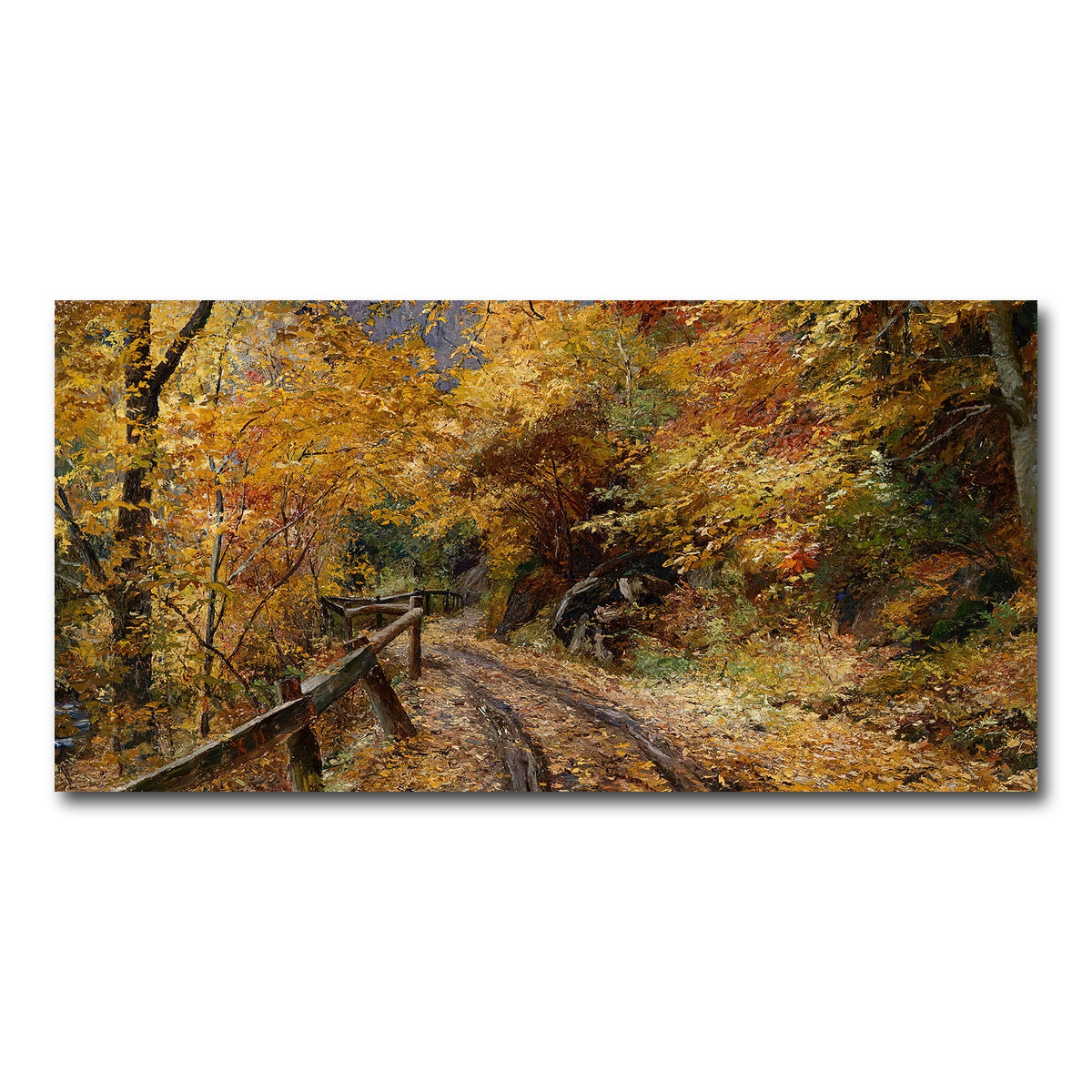 AUTO-MOCKUP WHITE | Falling Leaves | 1 Piece | Gallery Wrap Canvas | group=2x1